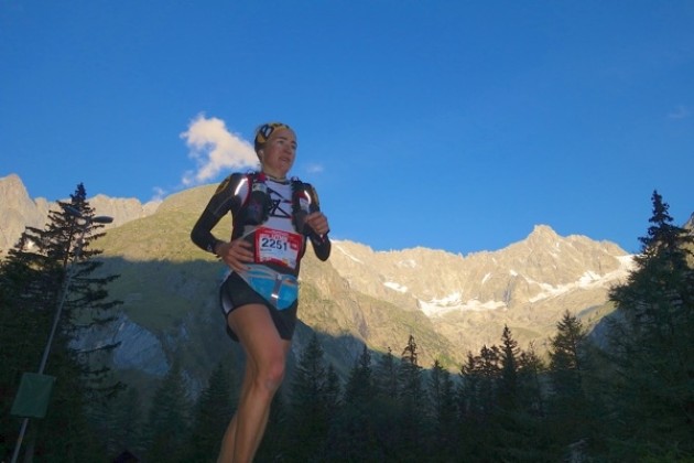 Nuria Picas en accción en el Mont Blanc (Irunfar.com)